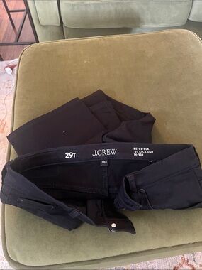 J.Crew Women’s Black Kick-Out Jeans - 29T